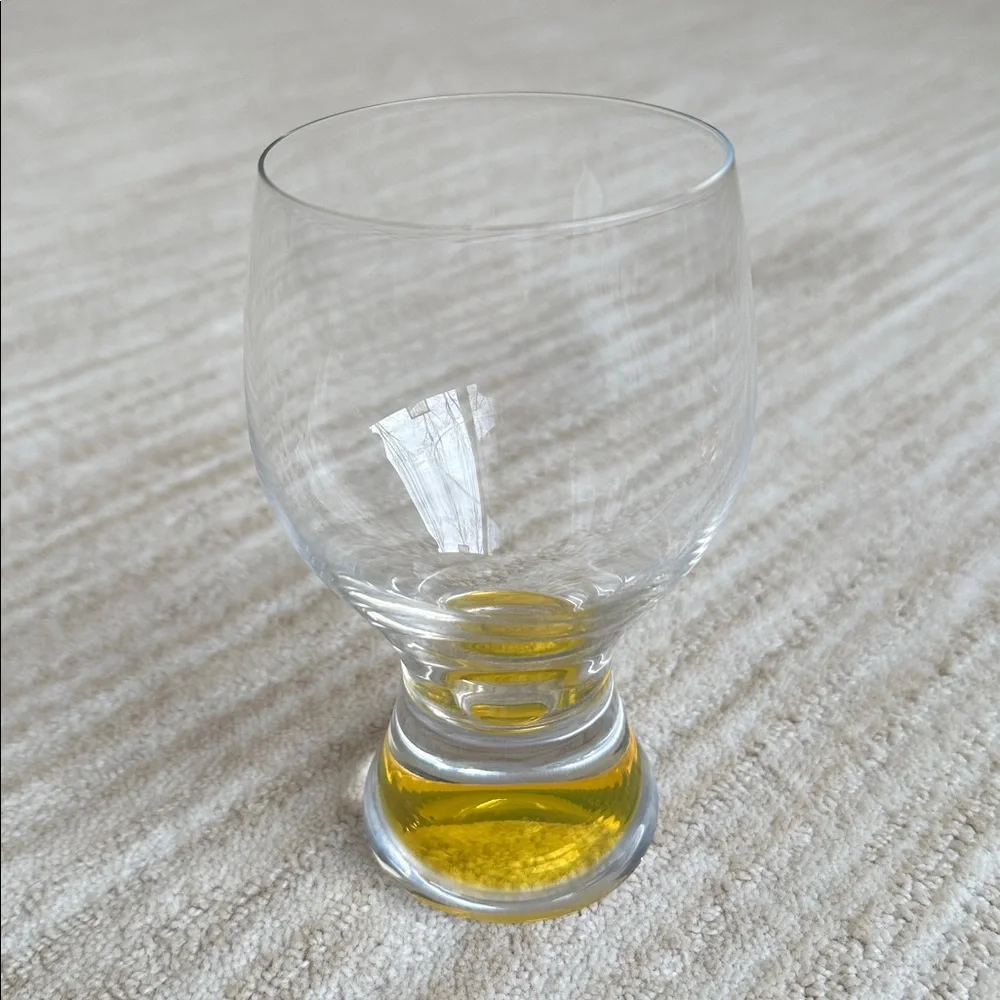 Vintage Set of 4 Colony Calypso Multi Color Drinking Glasses - Cocktail Tumblers